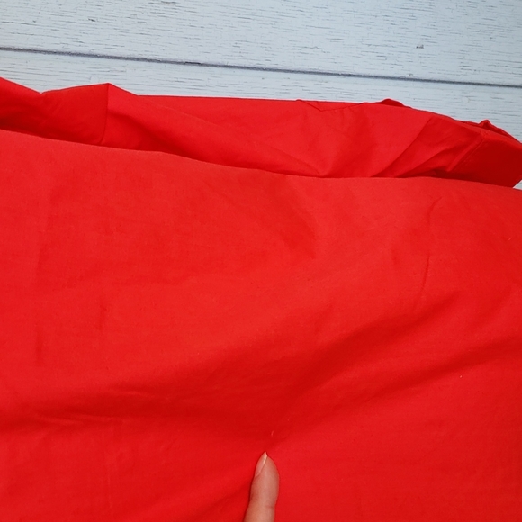 Vintage Red Western Shirt/ Pearl Snap/ Button Down - Picture 7 of 11